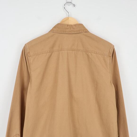 Old Navy Women's Loose Oversized Fit Button Down Shirt Classic Khaki Size Small - Picture 7 of 8